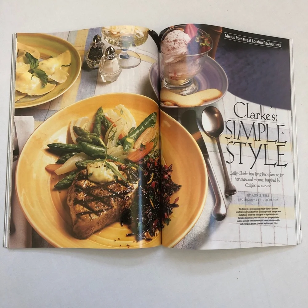 Bon Appetit London Special Collector's Edition May 1998 Vol 43 No 5 Recipes